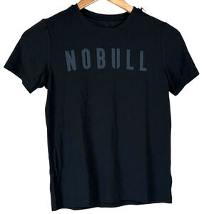 Nobull Kids Black Short Sleeve T-Shirt Size X-Large New With Tags Condition